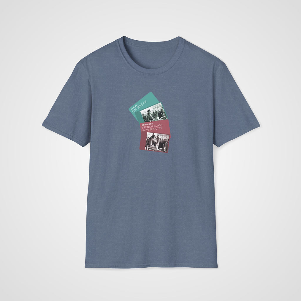 Class in 10 Minutes T-Shirt in Heather Indigo