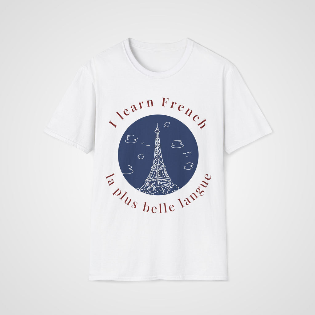 La Plus Belle Langue T-Shirt in White