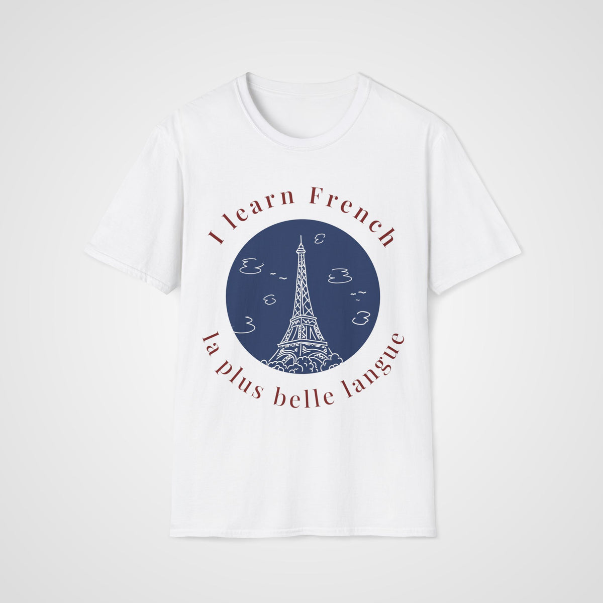 La Plus Belle Langue T-Shirt in White