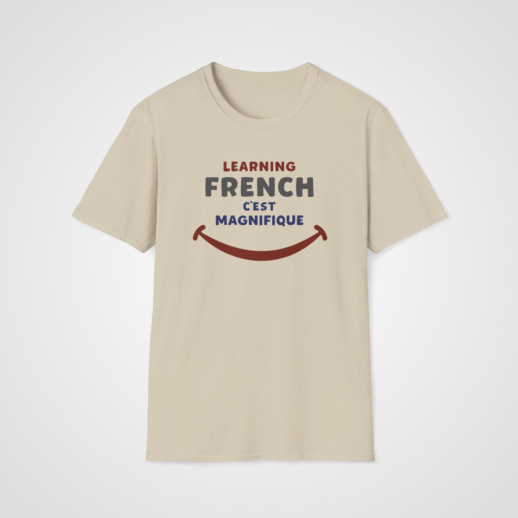 Magnifique French T-Shirt in Sand
