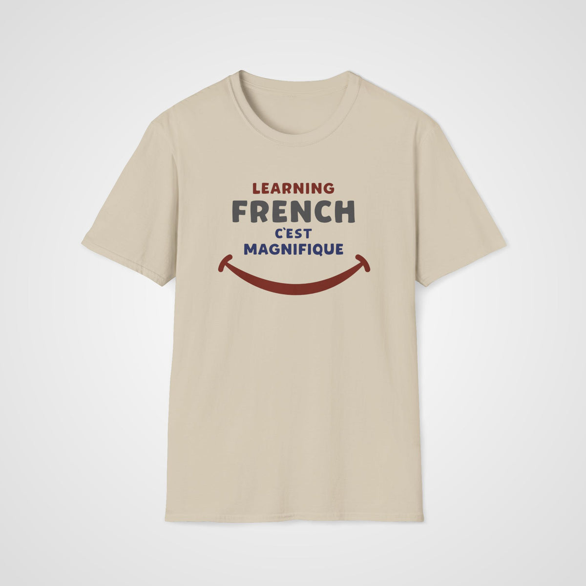 Magnifique French T-Shirt in Sand