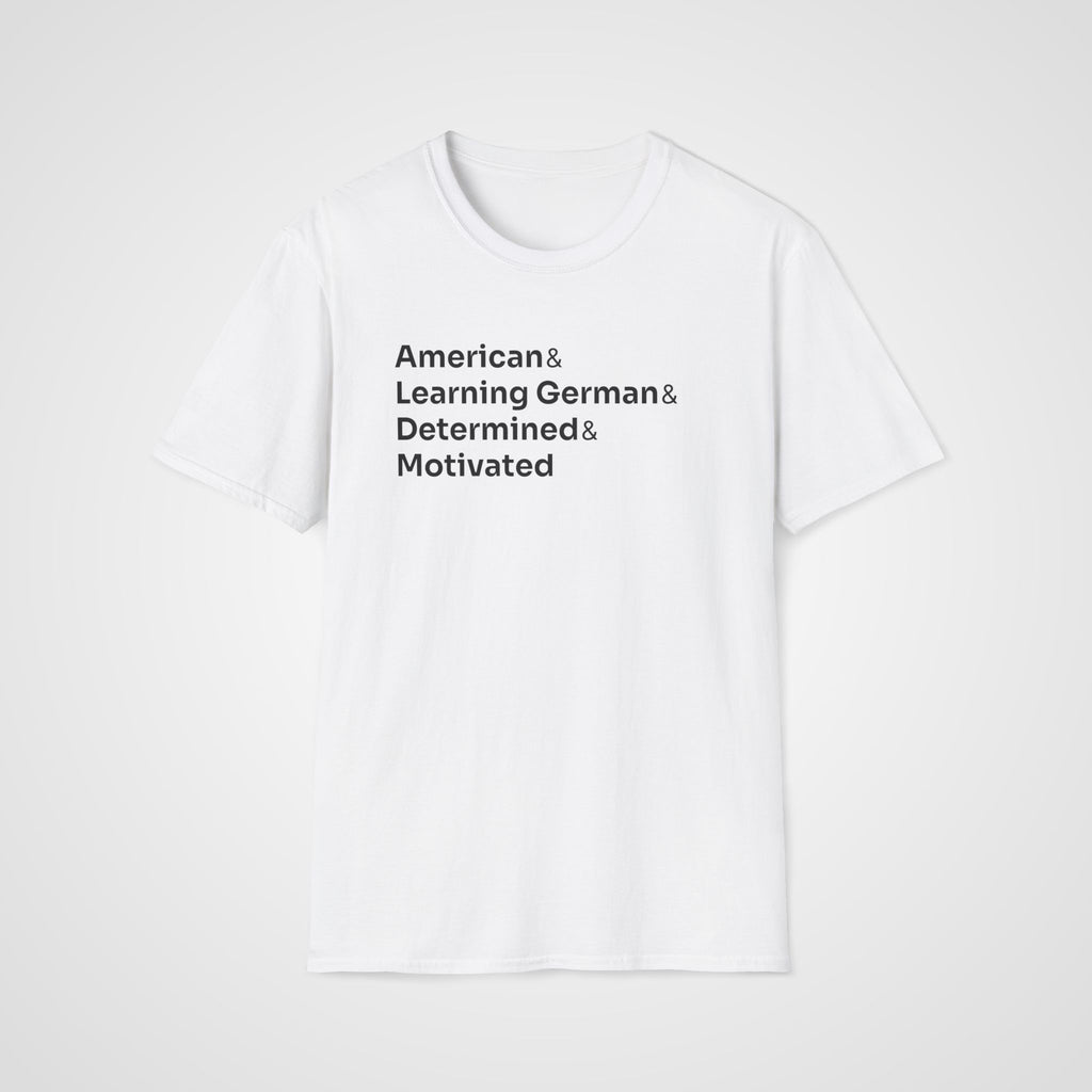 German Learner T-Shirt in White