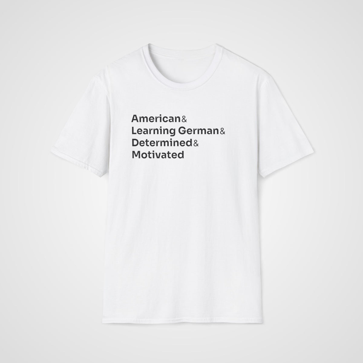 German Learner T-Shirt in White