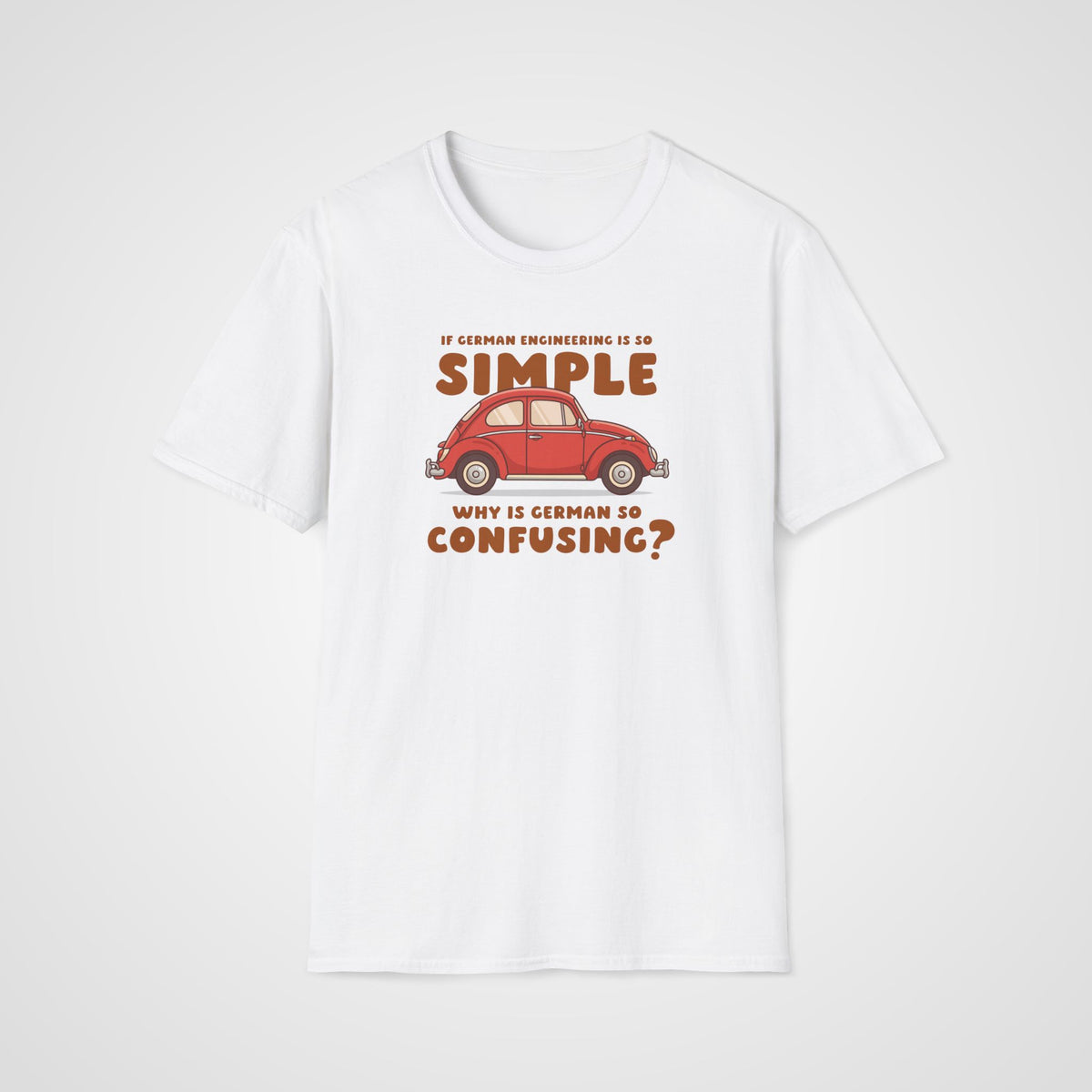 German Engineering T-Shirt in White