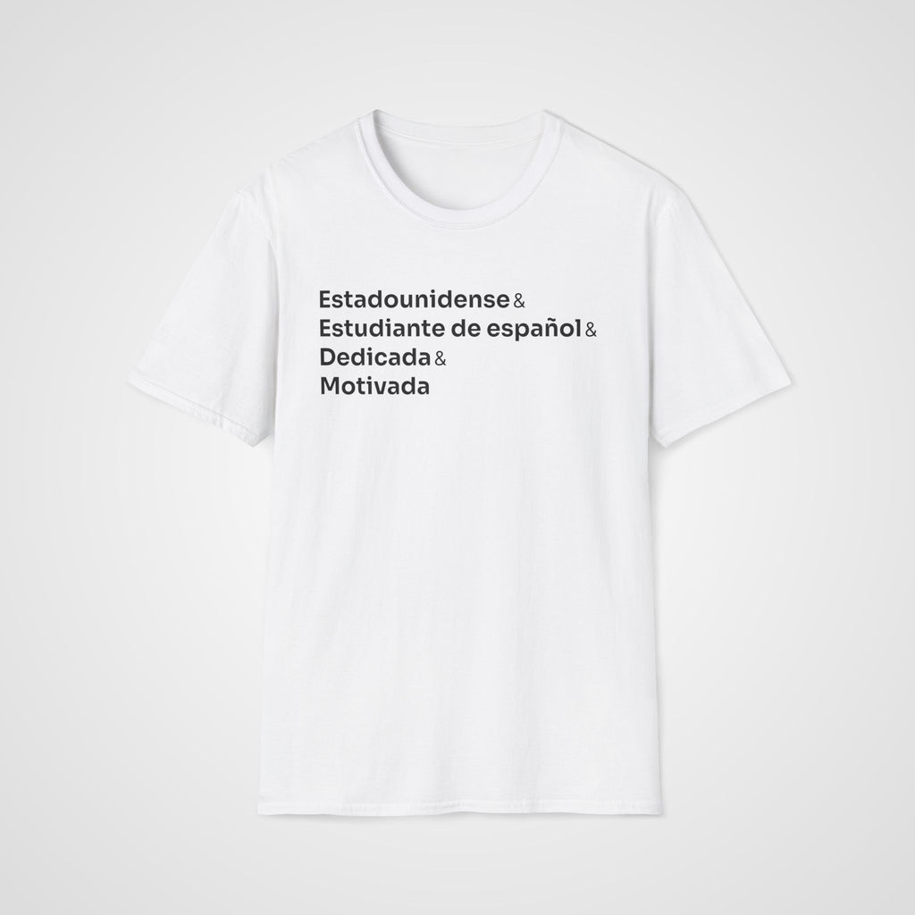 Estudiante Dedicada T-Shirt in White