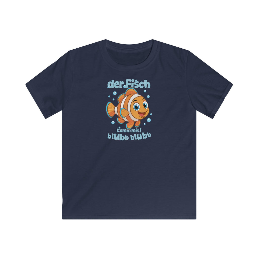 Der Fisch Kids T-Shirt in Navy