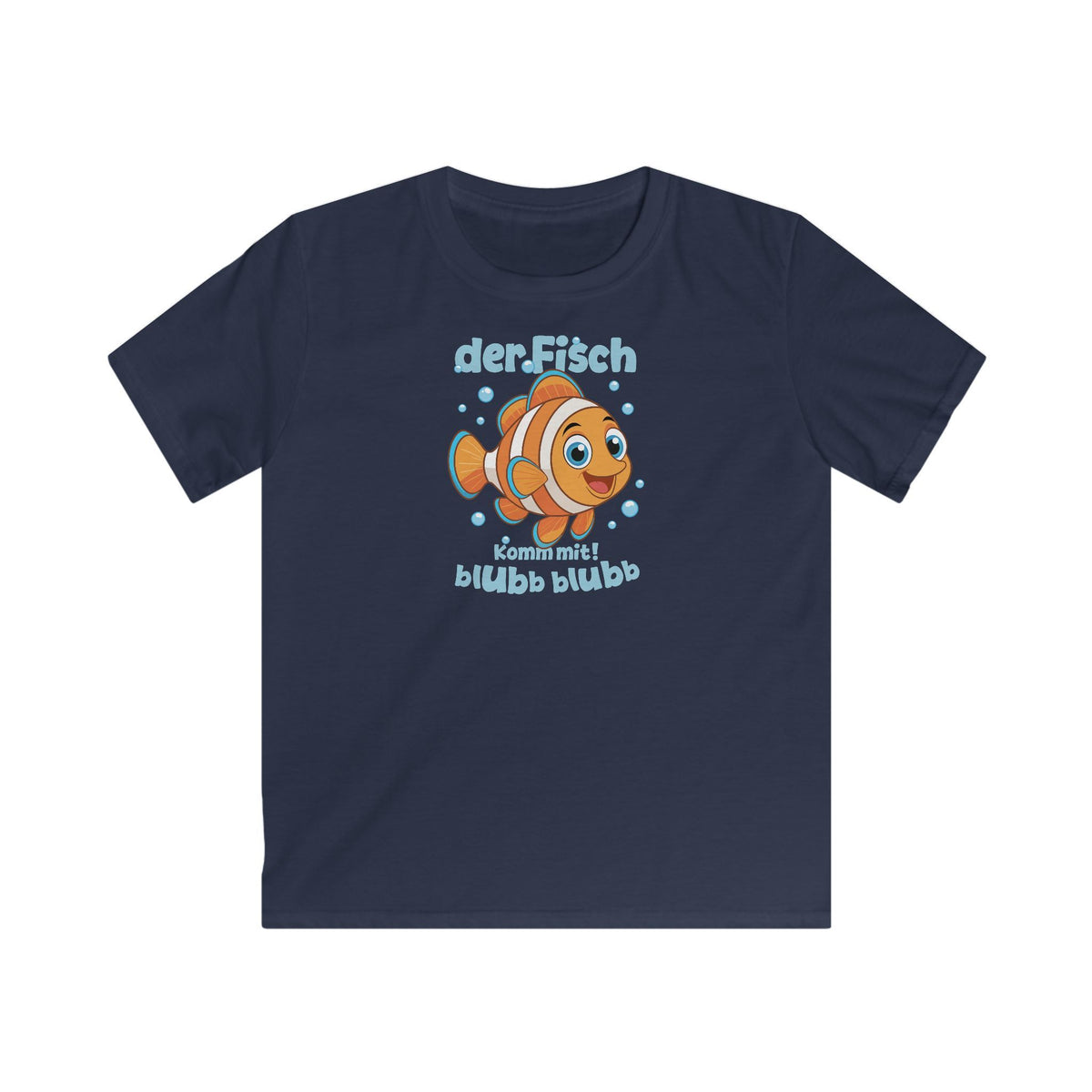 Der Fisch Kids T-Shirt in Navy