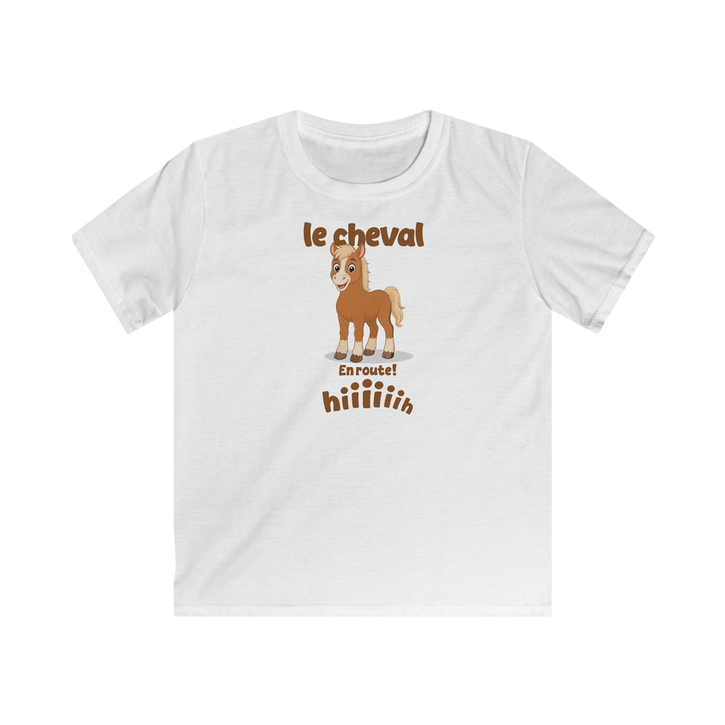 Le Cheval Kids T-Shirt in White