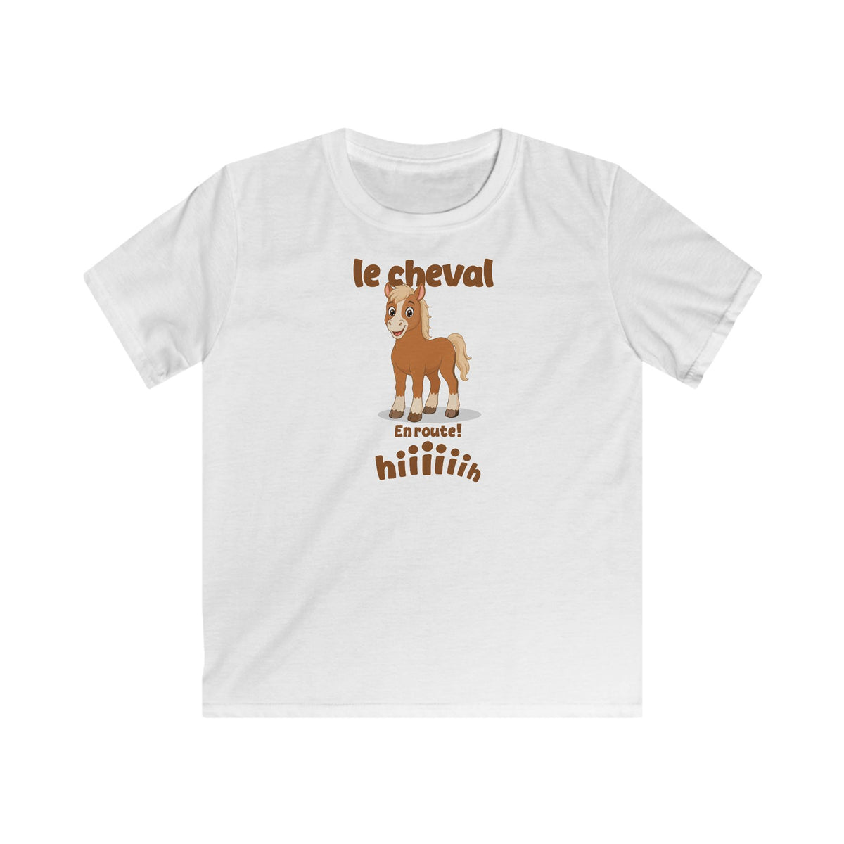 Le Cheval Kids T-Shirt in White