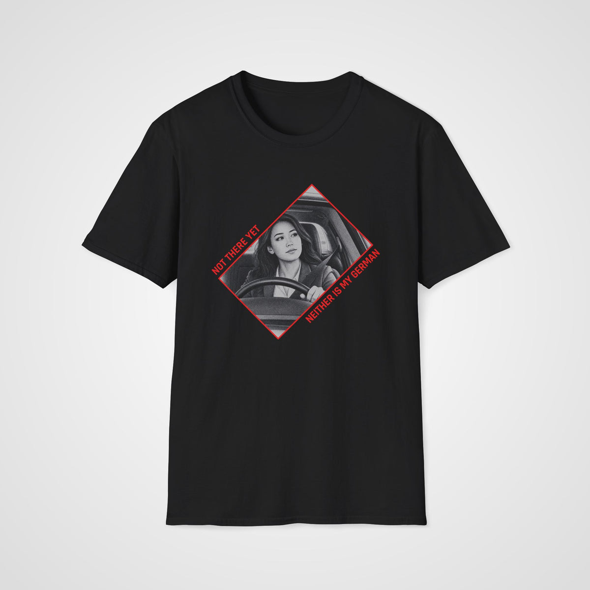 Not There Yet T-Shirt in Black