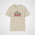 French Silent Letters T-Shirt in Sand