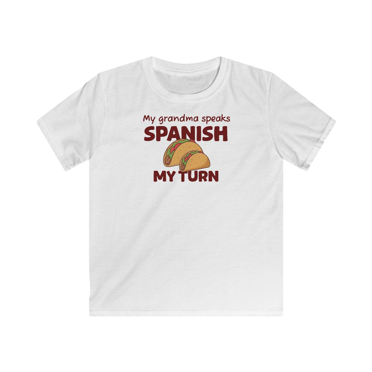 Grandma Spanish T-Shirt in White