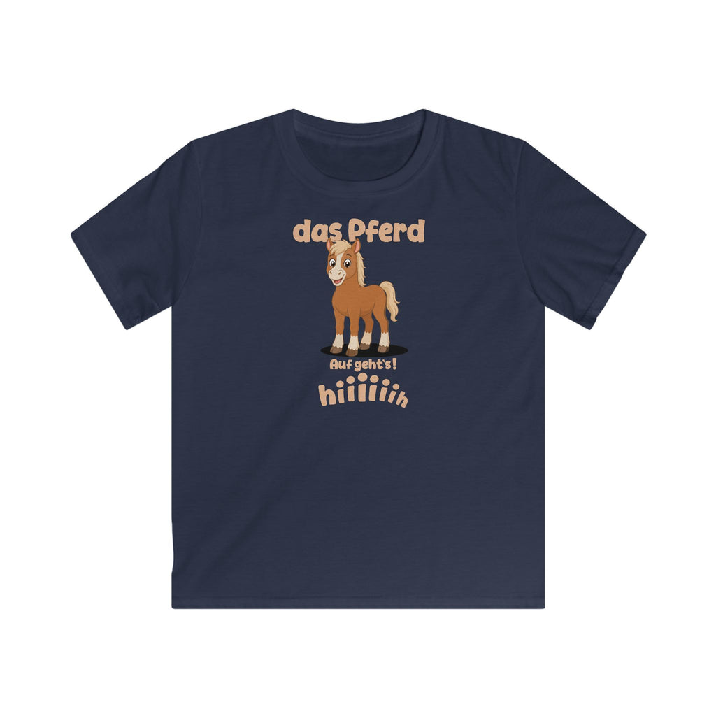Das Pferd Kids T-Shirt in Navy