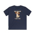 Der Hund Kids T-Shirt in Navy