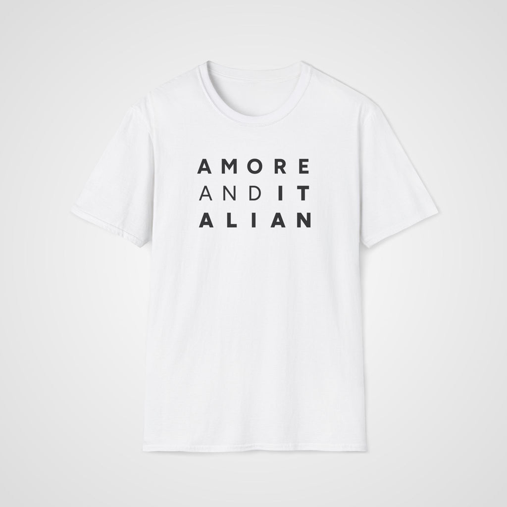 Amore & Italian T-Shirt in White