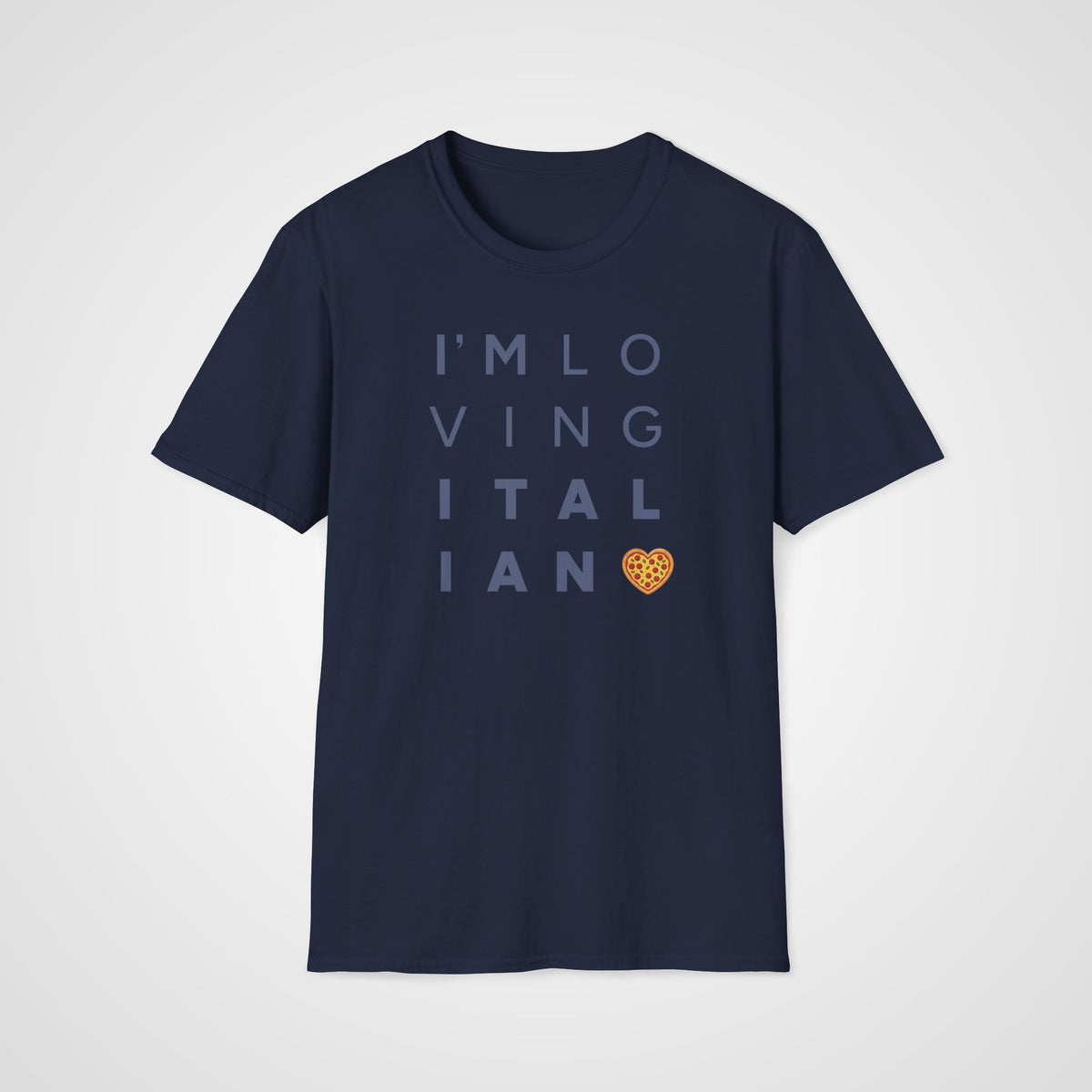 I'm Loving Italian T-Shirt in Navy