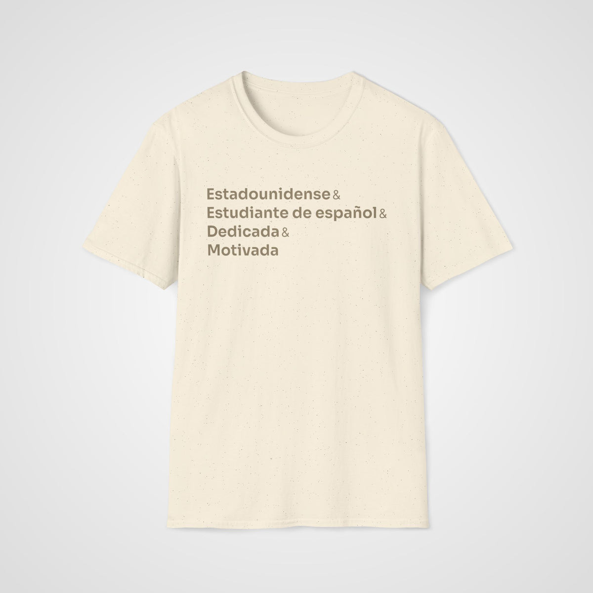 Estudiante Dedicada T-Shirt in Natural