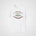 Mi Fa Felice Italian T-Shirt in White