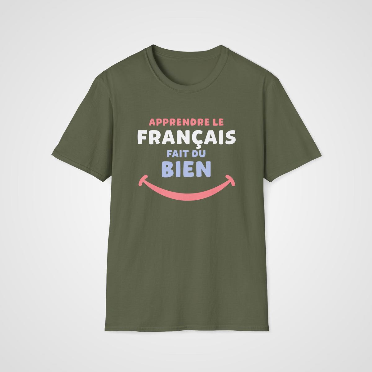 Fait du Bien French T-Shirt in Military Green
