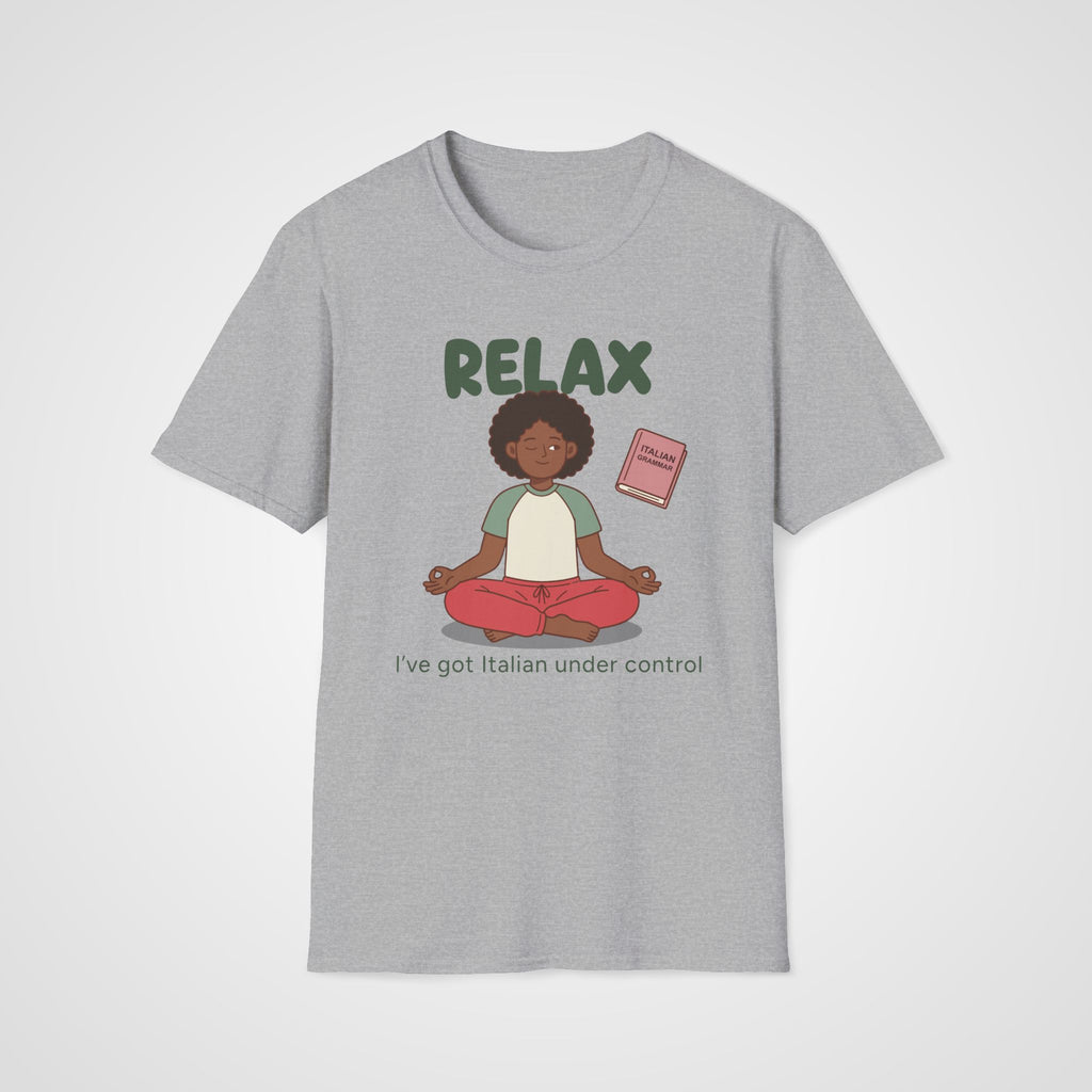 Relax Italian T-Shirt in Sport Gray