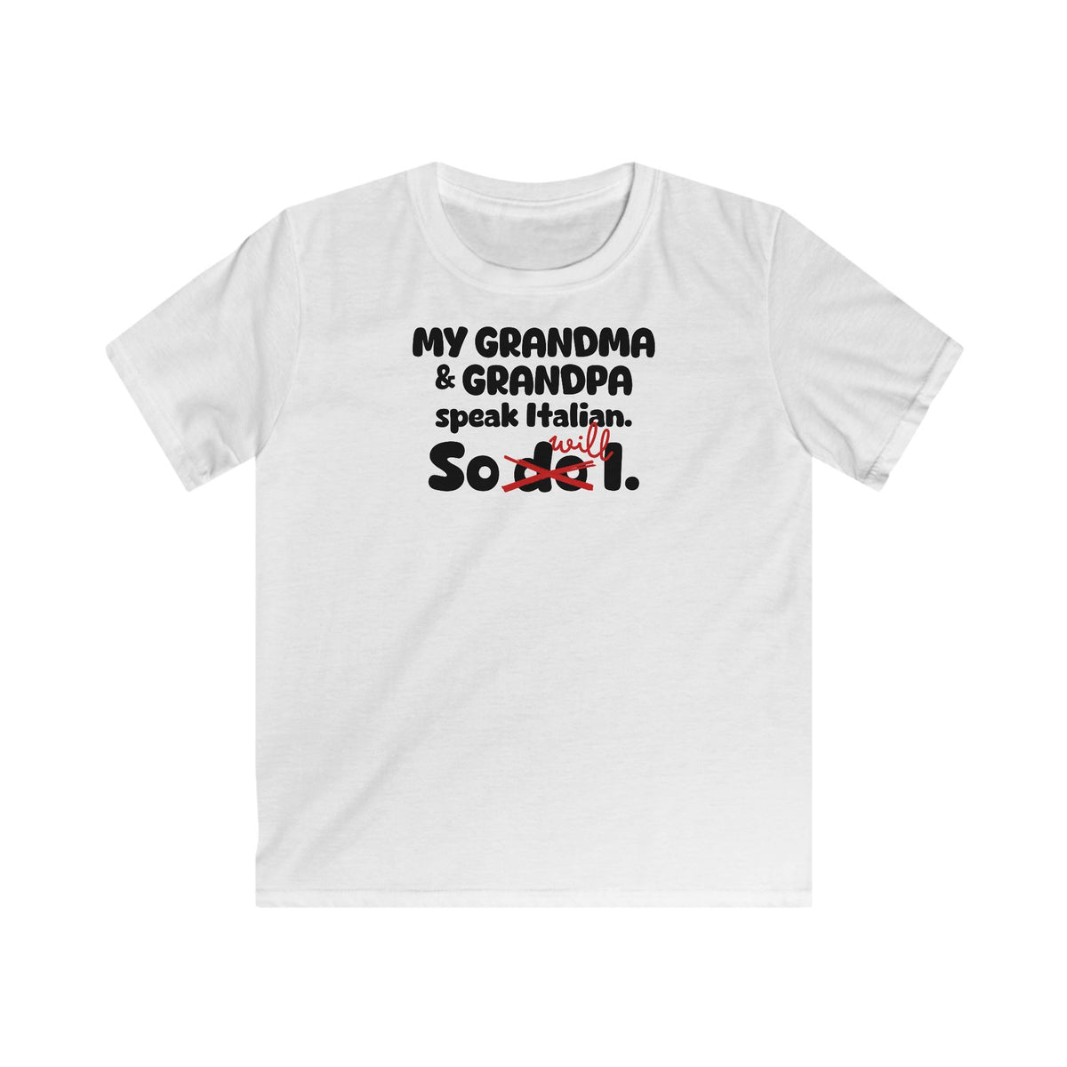 Grandparents Legacy T-Shirt in White