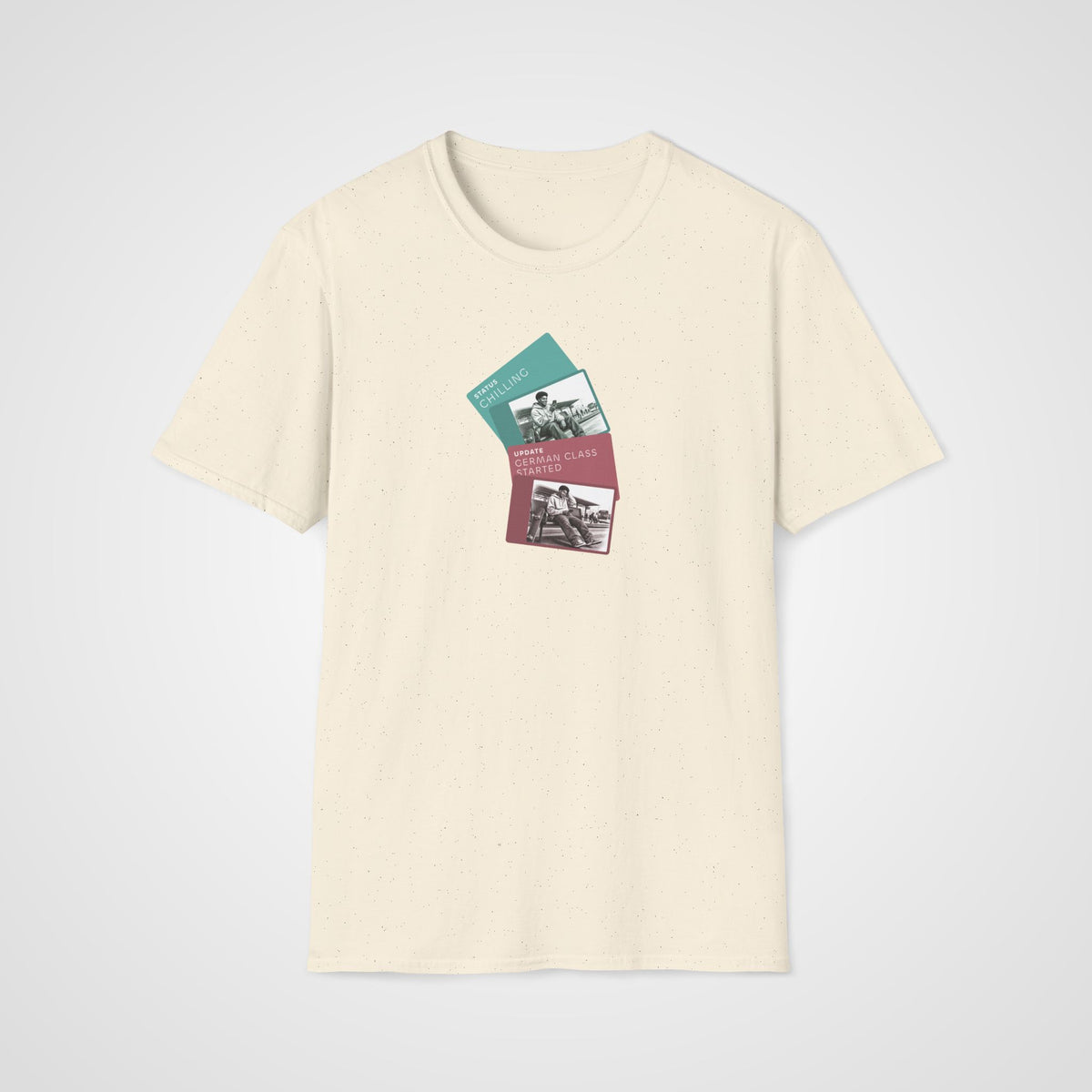 German Class Started T-Shirt in Natural