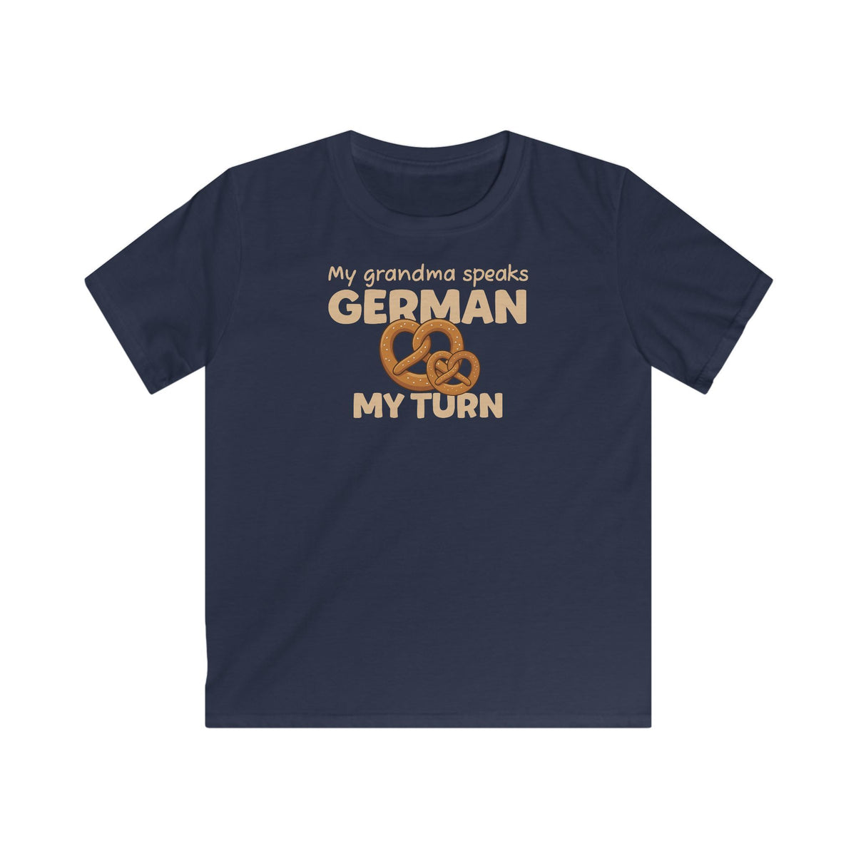 Grandma speaks German T-Shirt in Navy