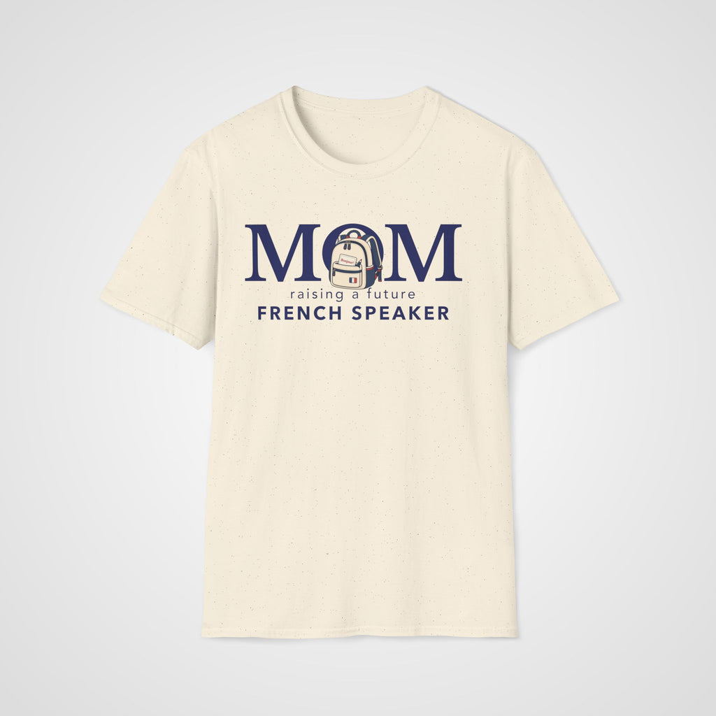French Learner Mom T-Shirt in Natural