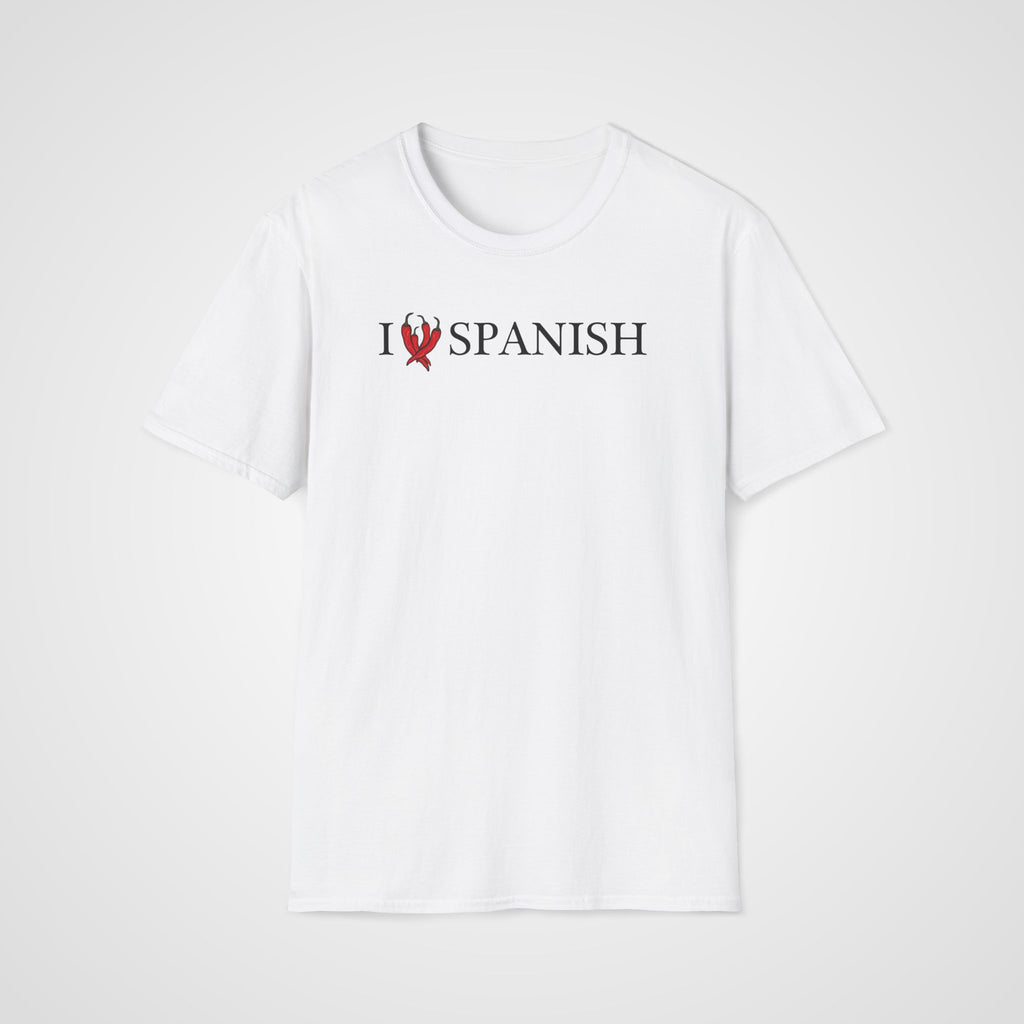 I Love Spanish T-Shirt in White