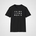 J'aime le Français T-Shirt in Black