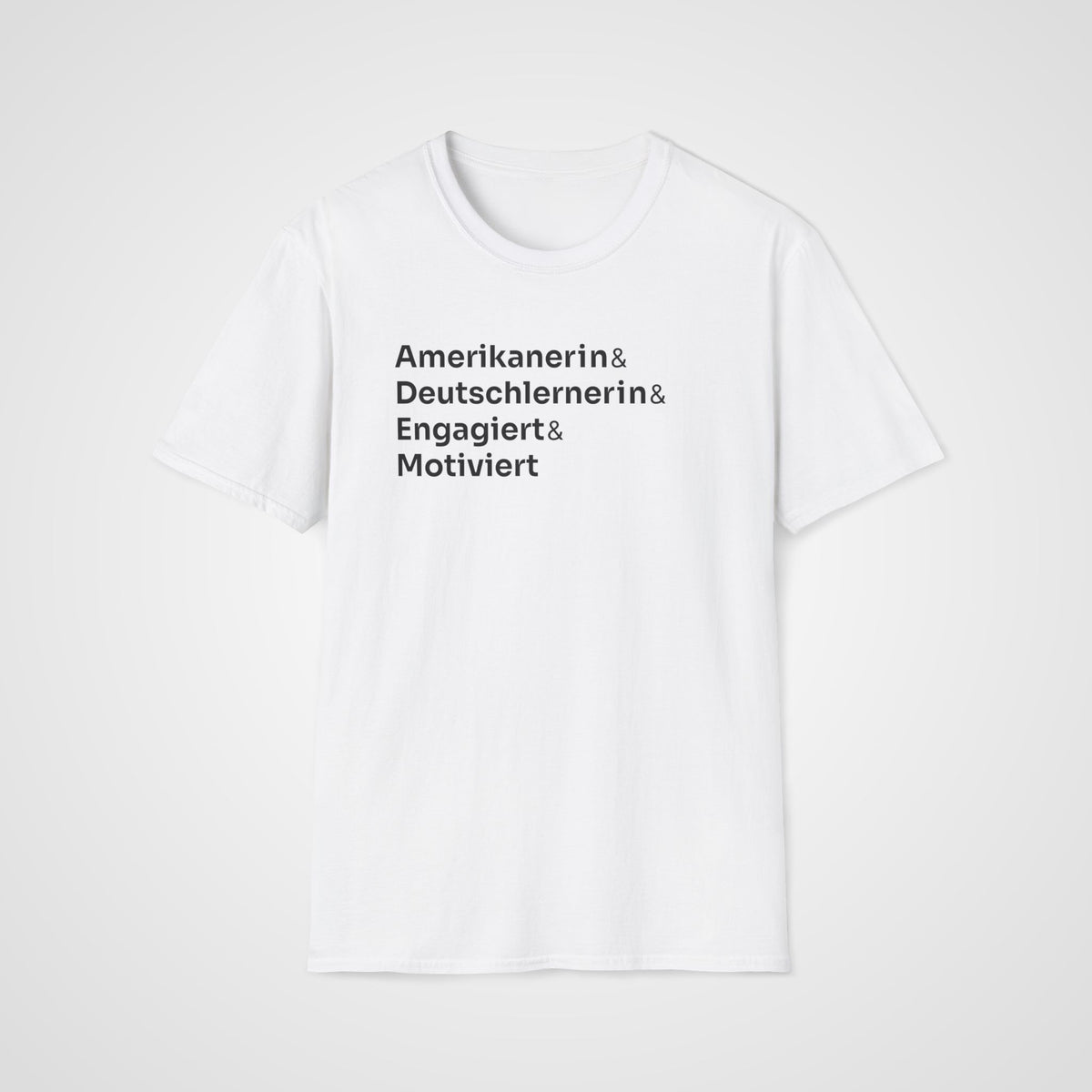Motivierte Learner T-Shirt in White