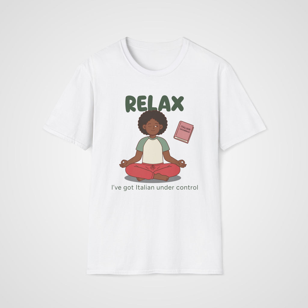 Relax Italian T-Shirt in White