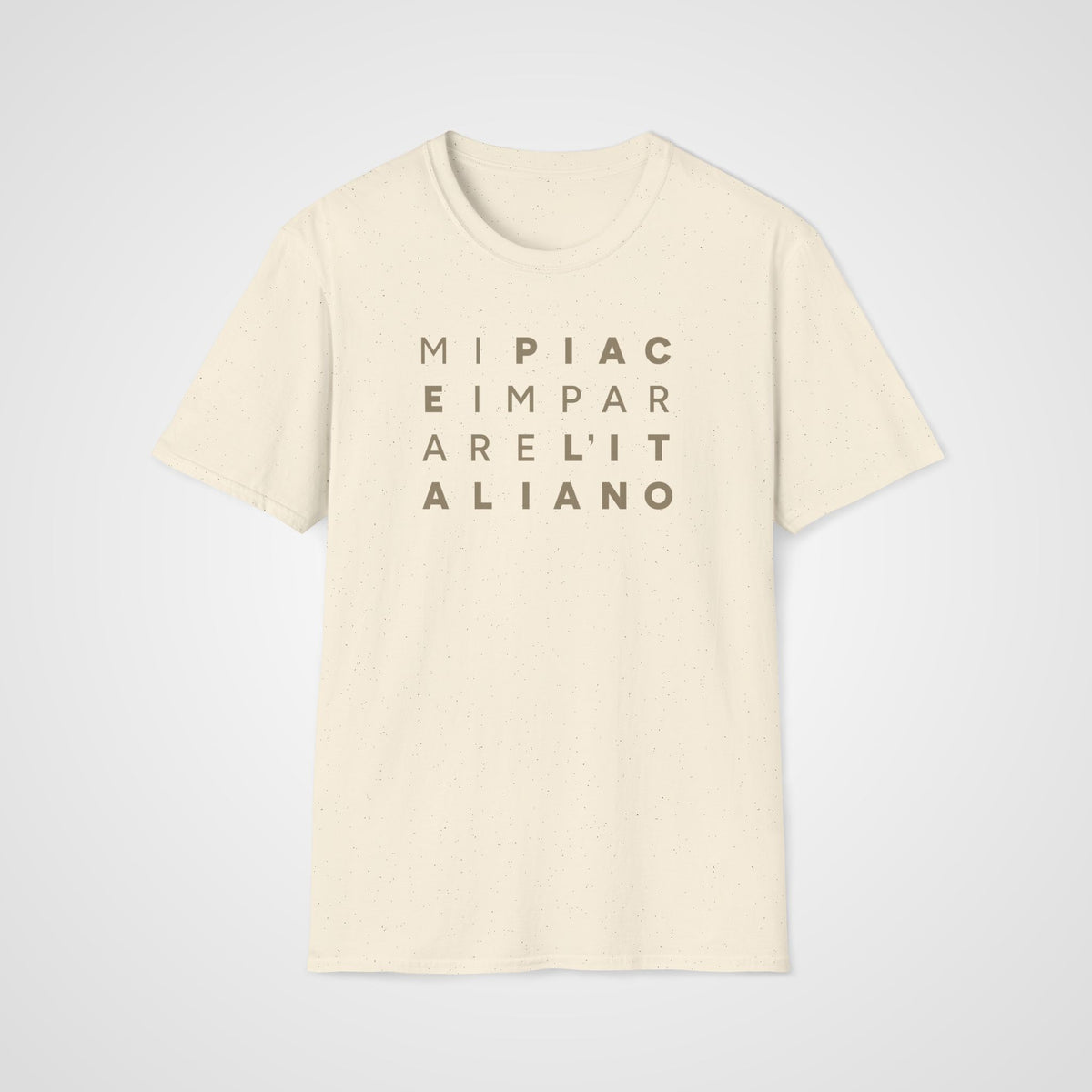 Mi Piace T-Shirt in Natural