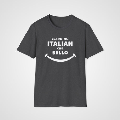 Che Bello Italian T-Shirt in Dark Heather
