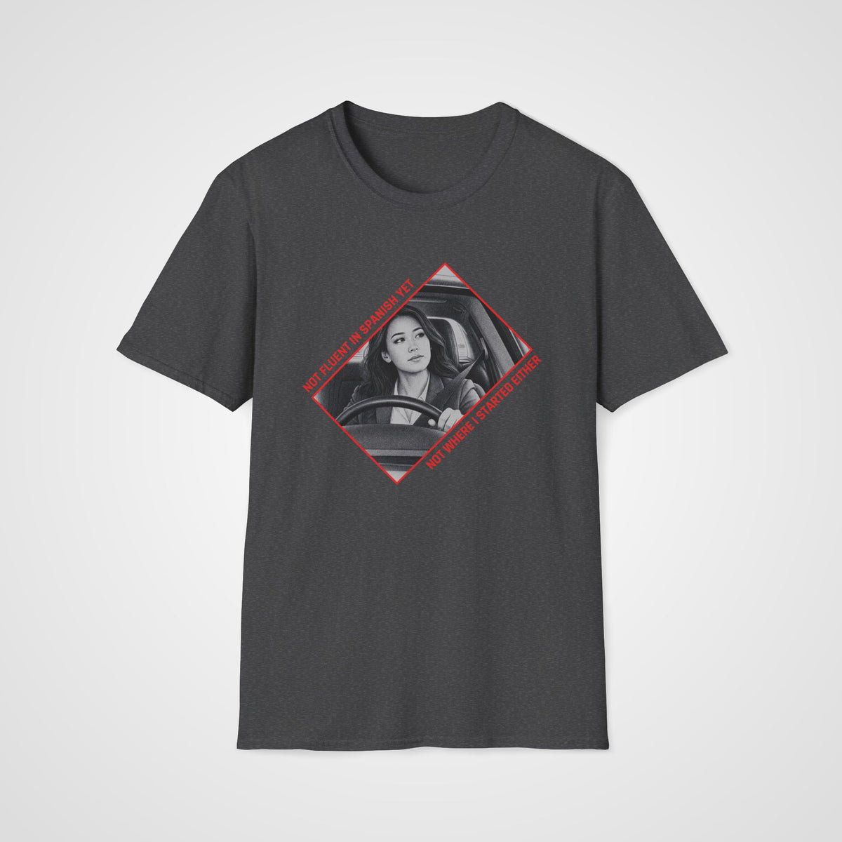 Not Where I Started T-Shirt in Dark Heather