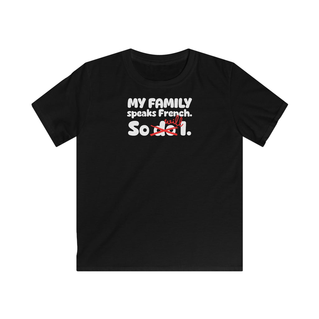 Family Legacy Kids T-Shirt in Black
