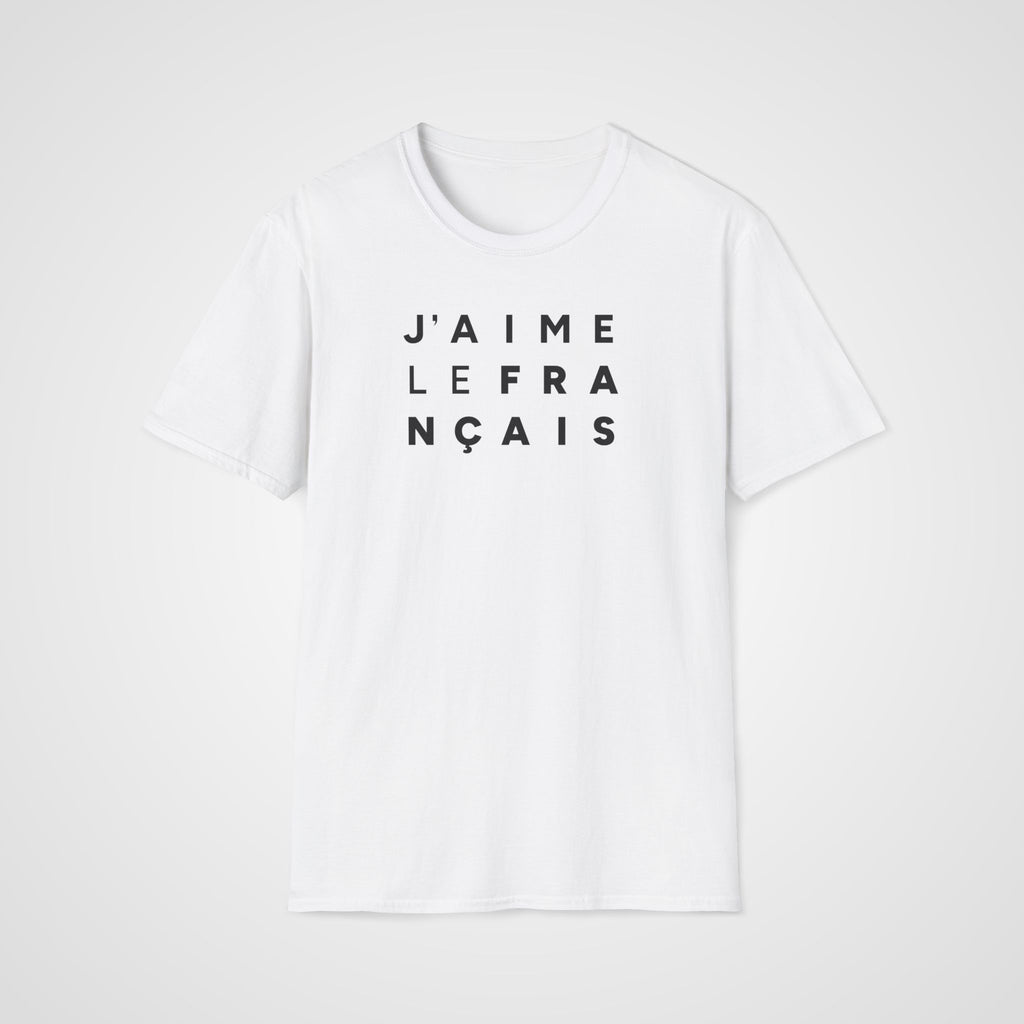 J'aime le Français T-Shirt in White