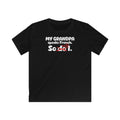 Grandpa Legacy Kids T-Shirt in Black