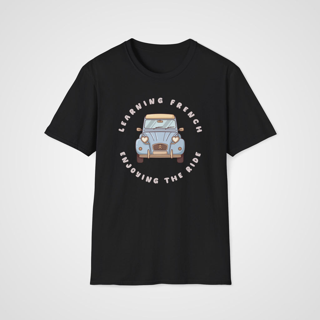Enjoying the Ride French T-Shirt in Black