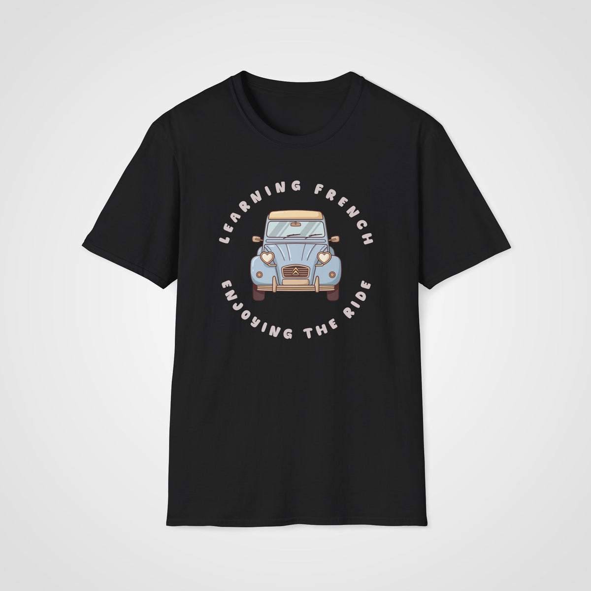 Enjoying the Ride French T-Shirt in Black
