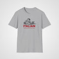 Pizza Was Easier T-Shirt in Sport Gray