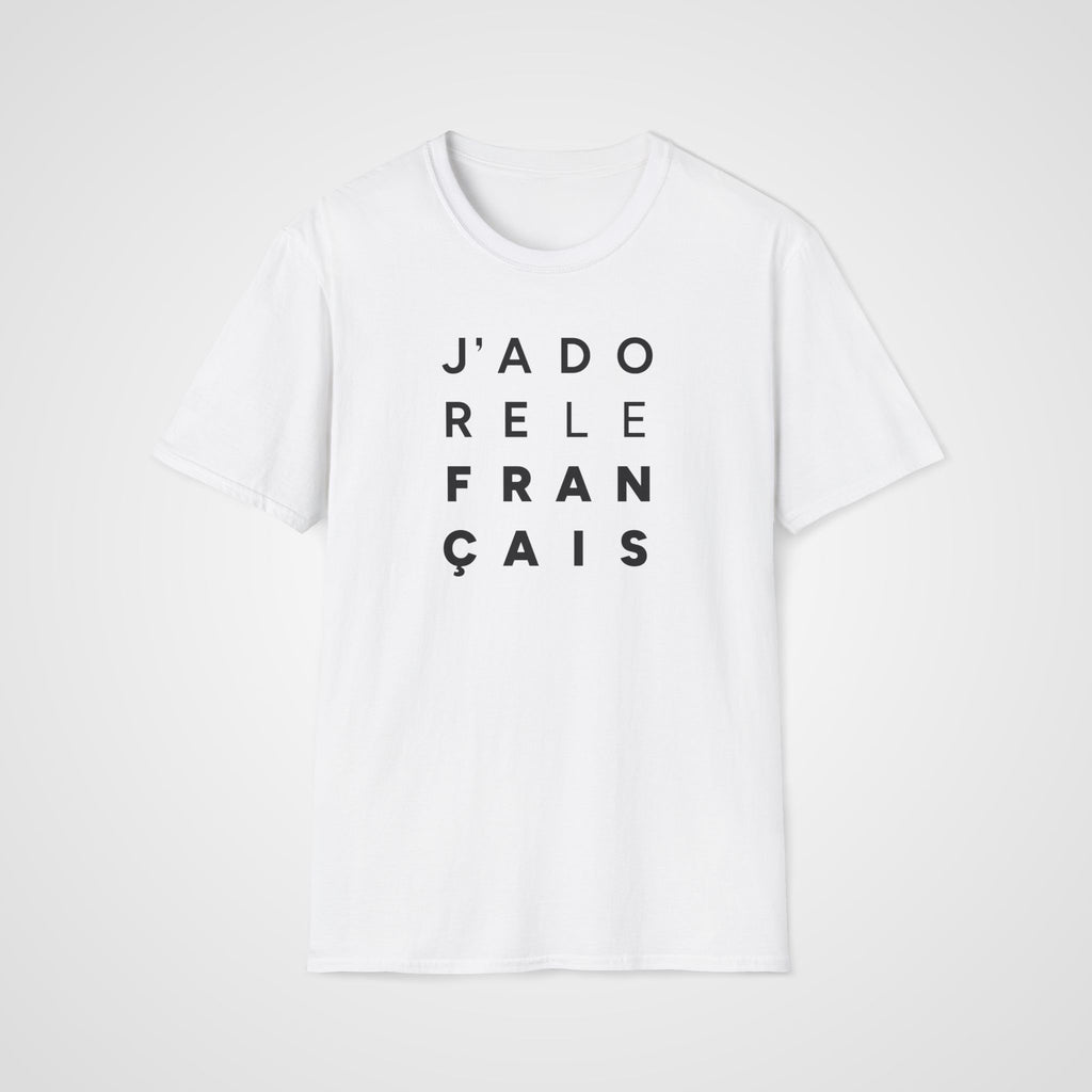 J'adore le Français T-Shirt in White