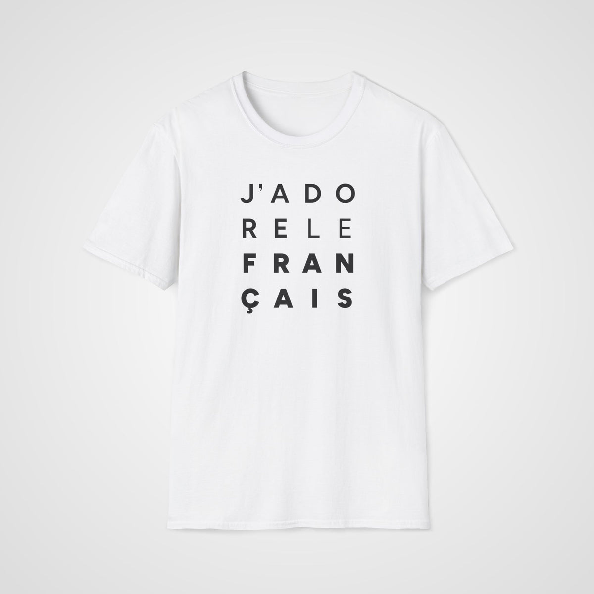 J'adore le Français T-Shirt in White