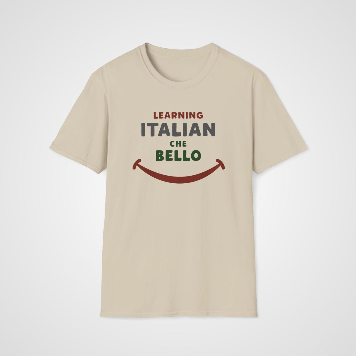 Che Bello Italian T-Shirt in Sand