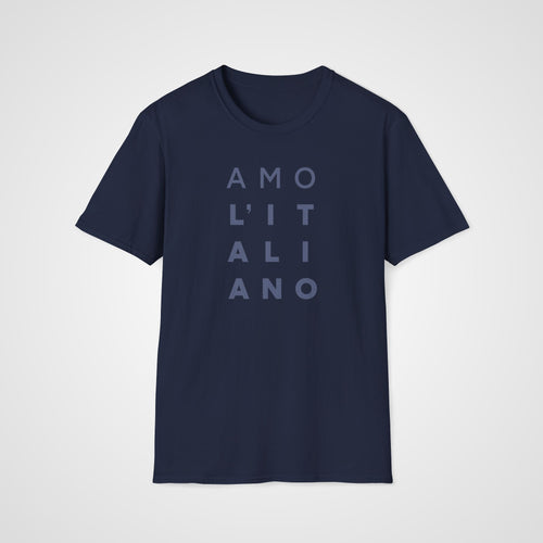 Amo l'Italiano T-Shirt in Navy