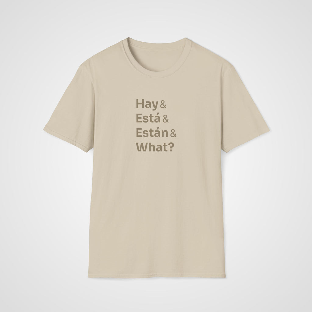 Hay Está Están T-Shirt in Sand