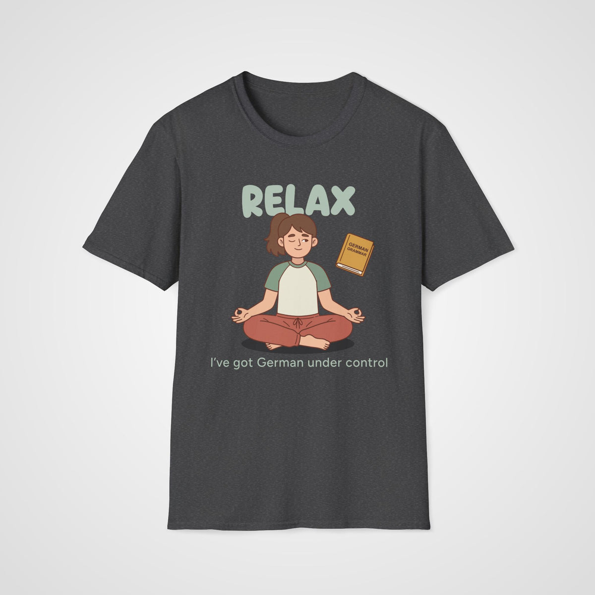 German Under Control T-Shirt in Dark Heather