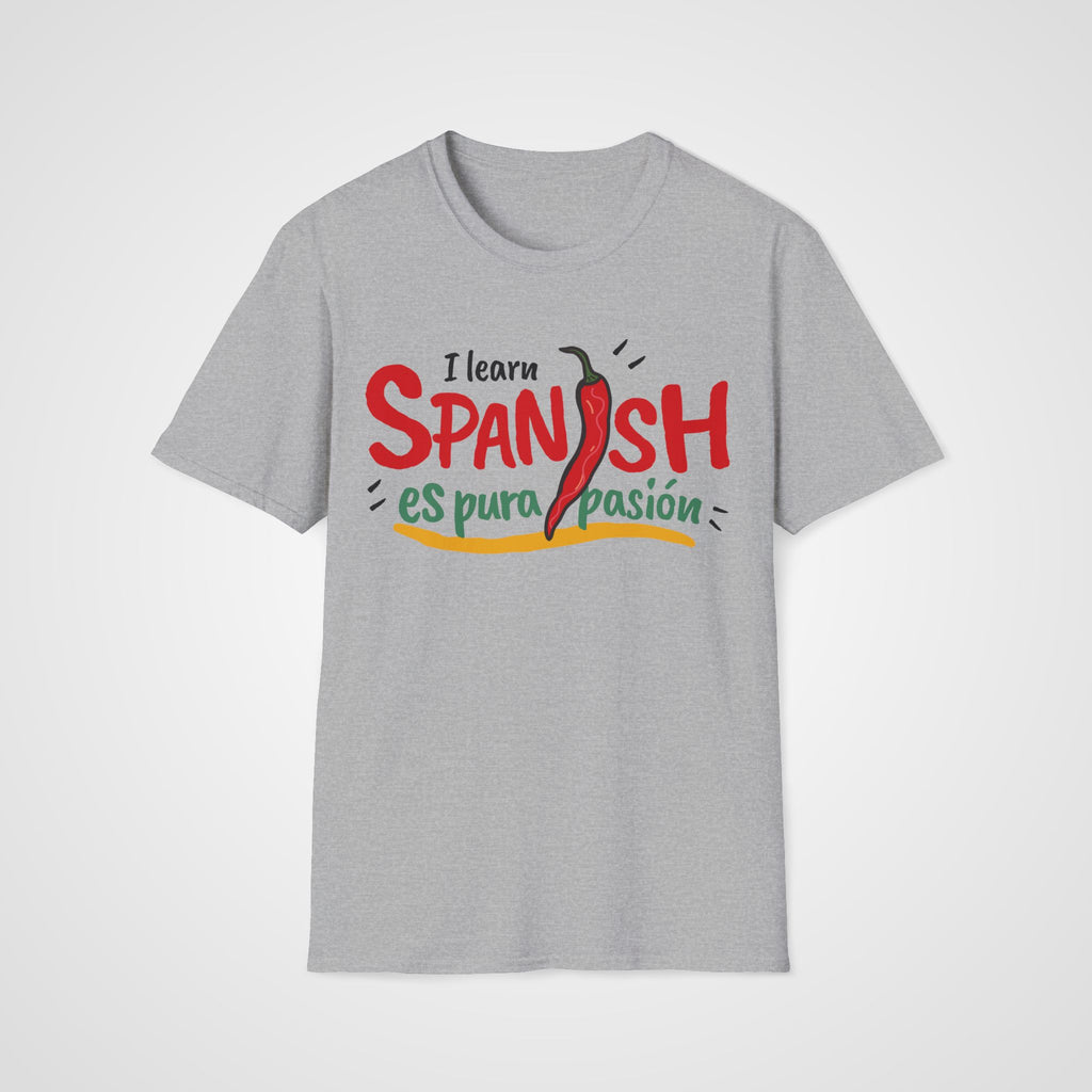 Spanish Pura Pasión T-Shirt in Sport Gray