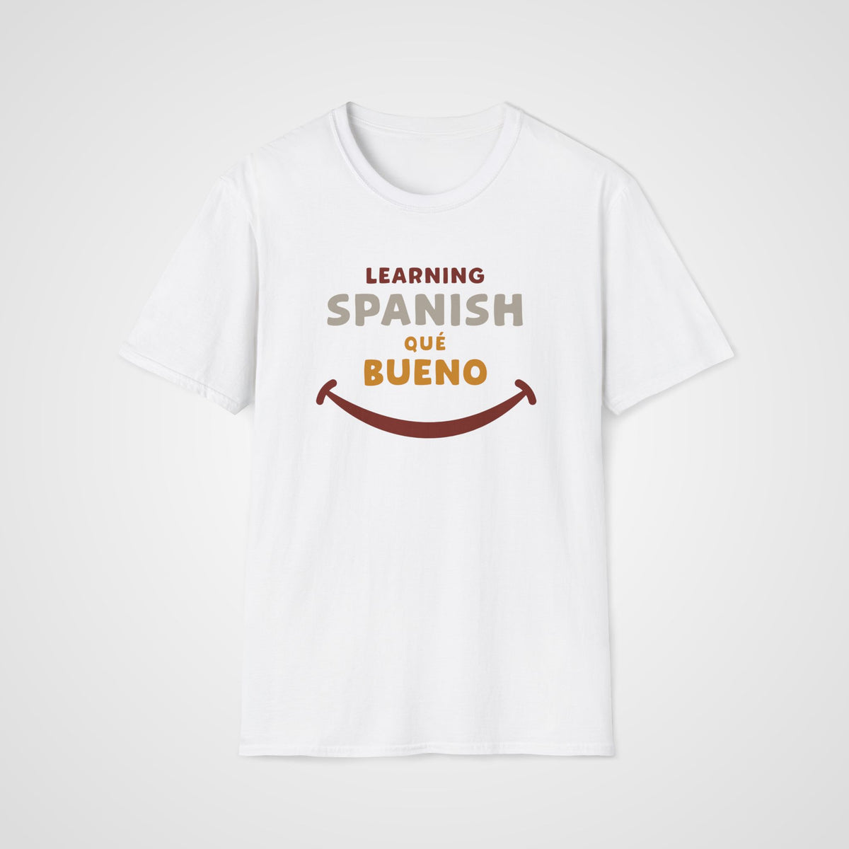 Qué Bueno Spanish T-Shirt in White