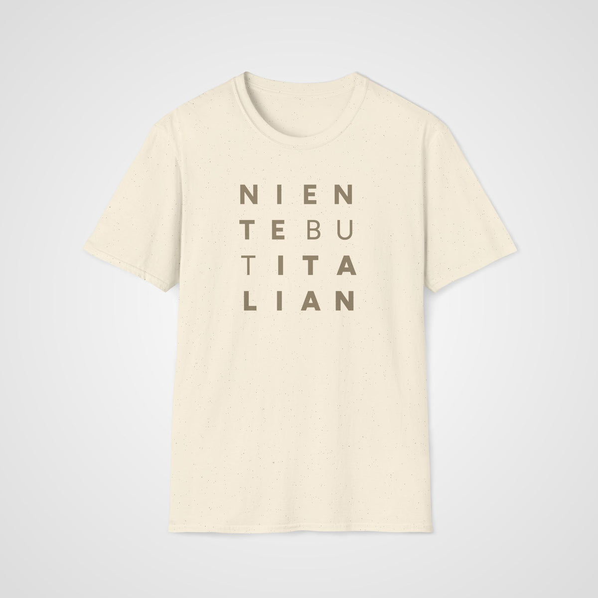 Niente But Italian T-Shirt in Natural